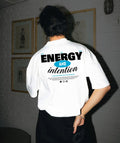 Energy & Intention Oversized T-Shirt- WHITE