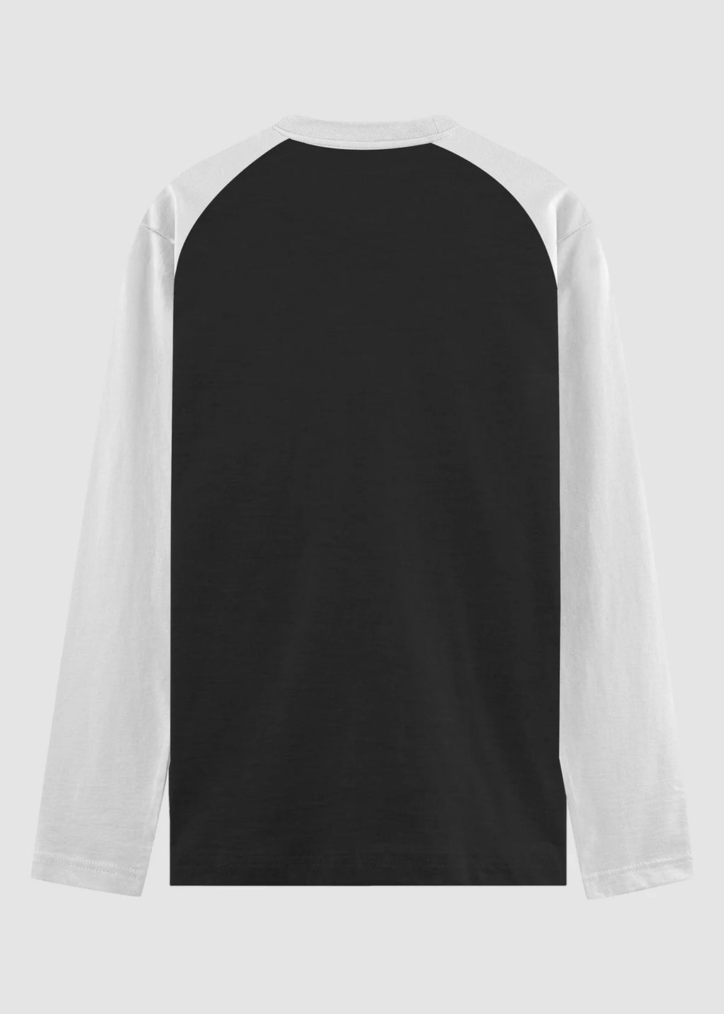 White Black Raglan T-Shirt