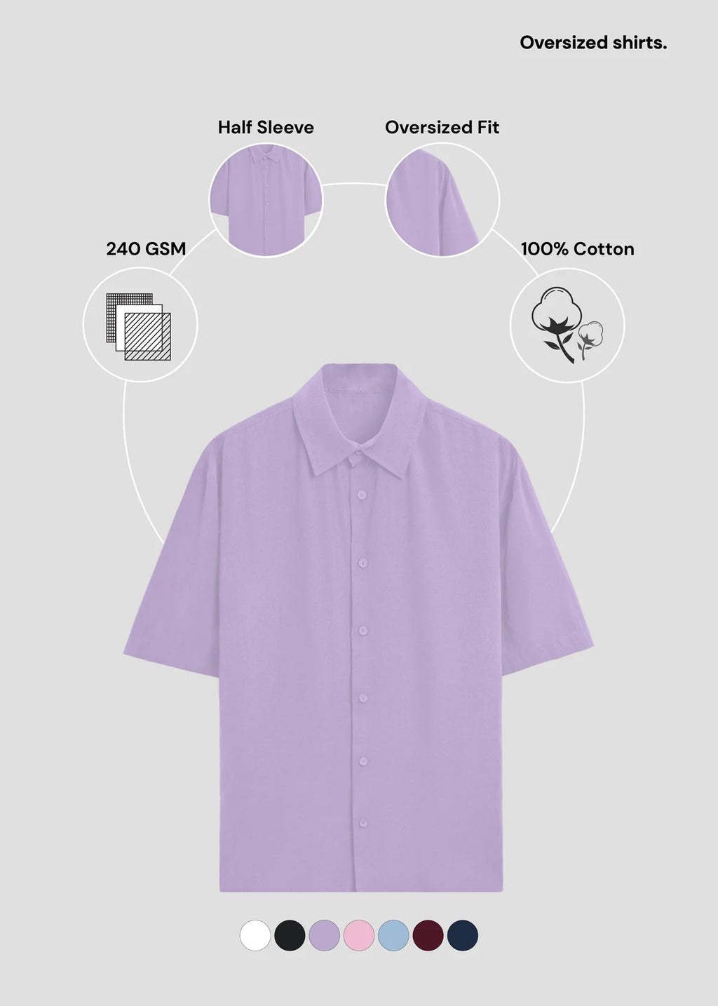 Plain Project Premium Oversized Shirt