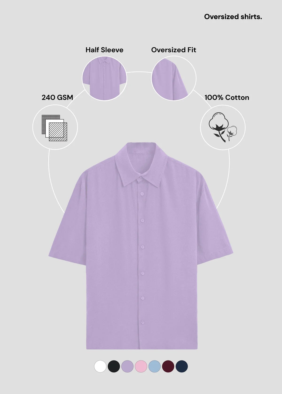 Plain Project Premium Oversized Shirt