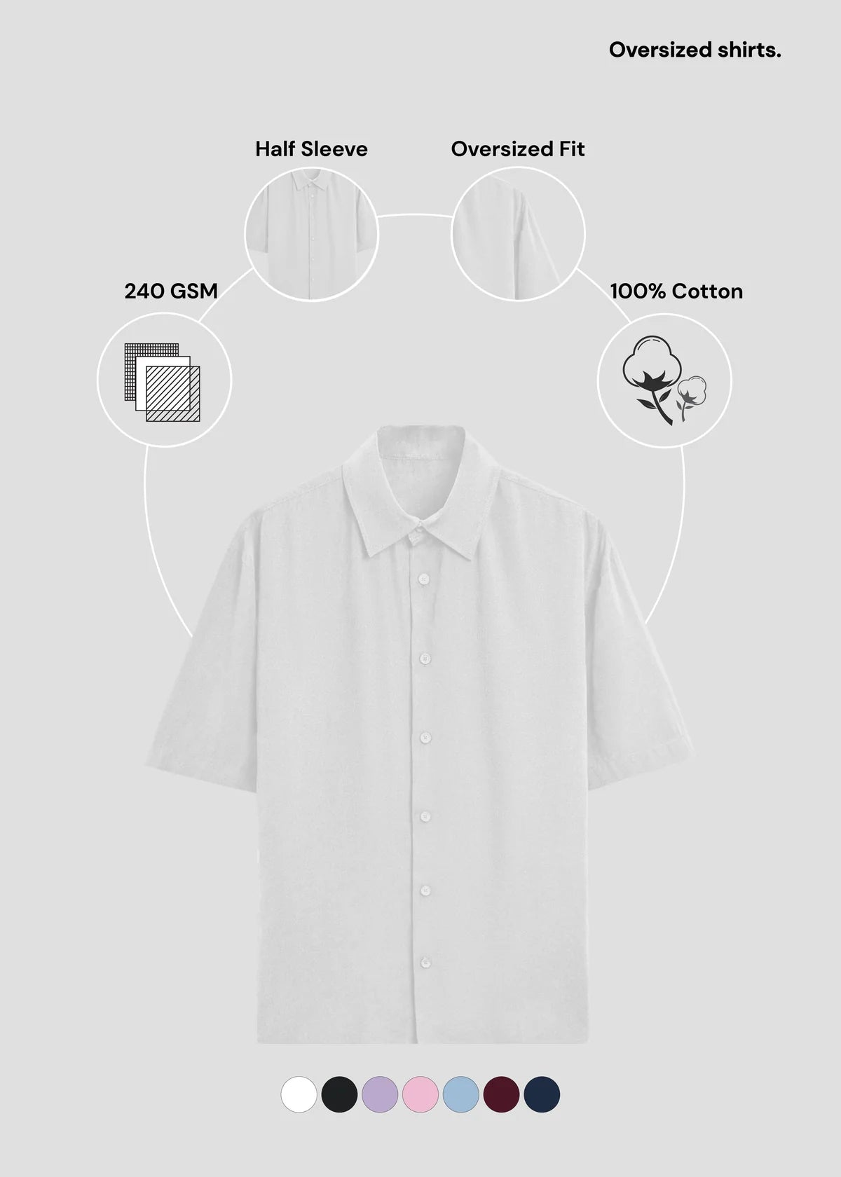 Plain Project Premium Oversized Shirt