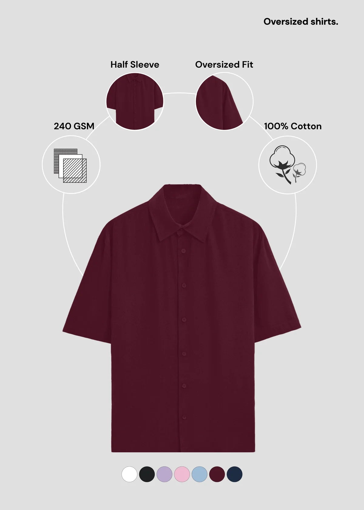Plain Project Premium Oversized Shirt