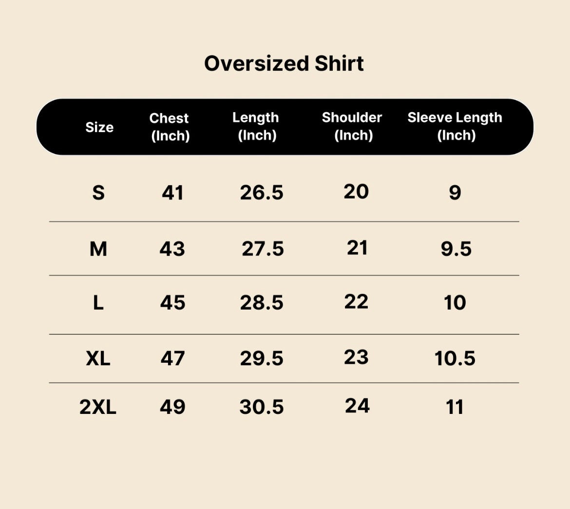 Plain Project Premium Oversized Shirt