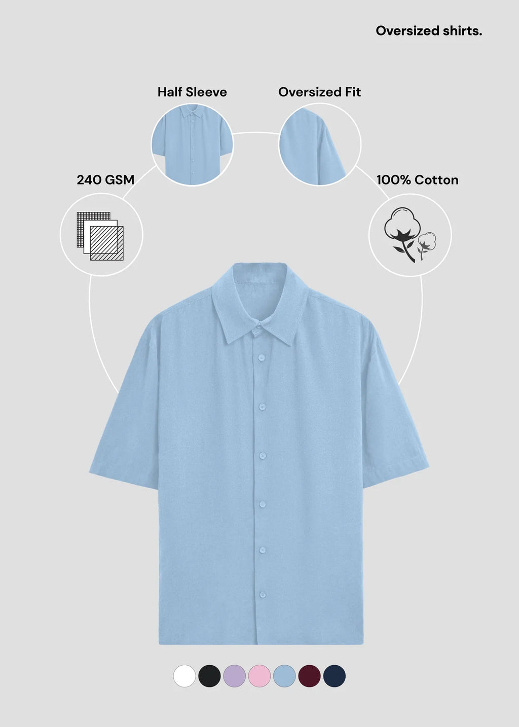 Plain Project Premium Oversized Shirt
