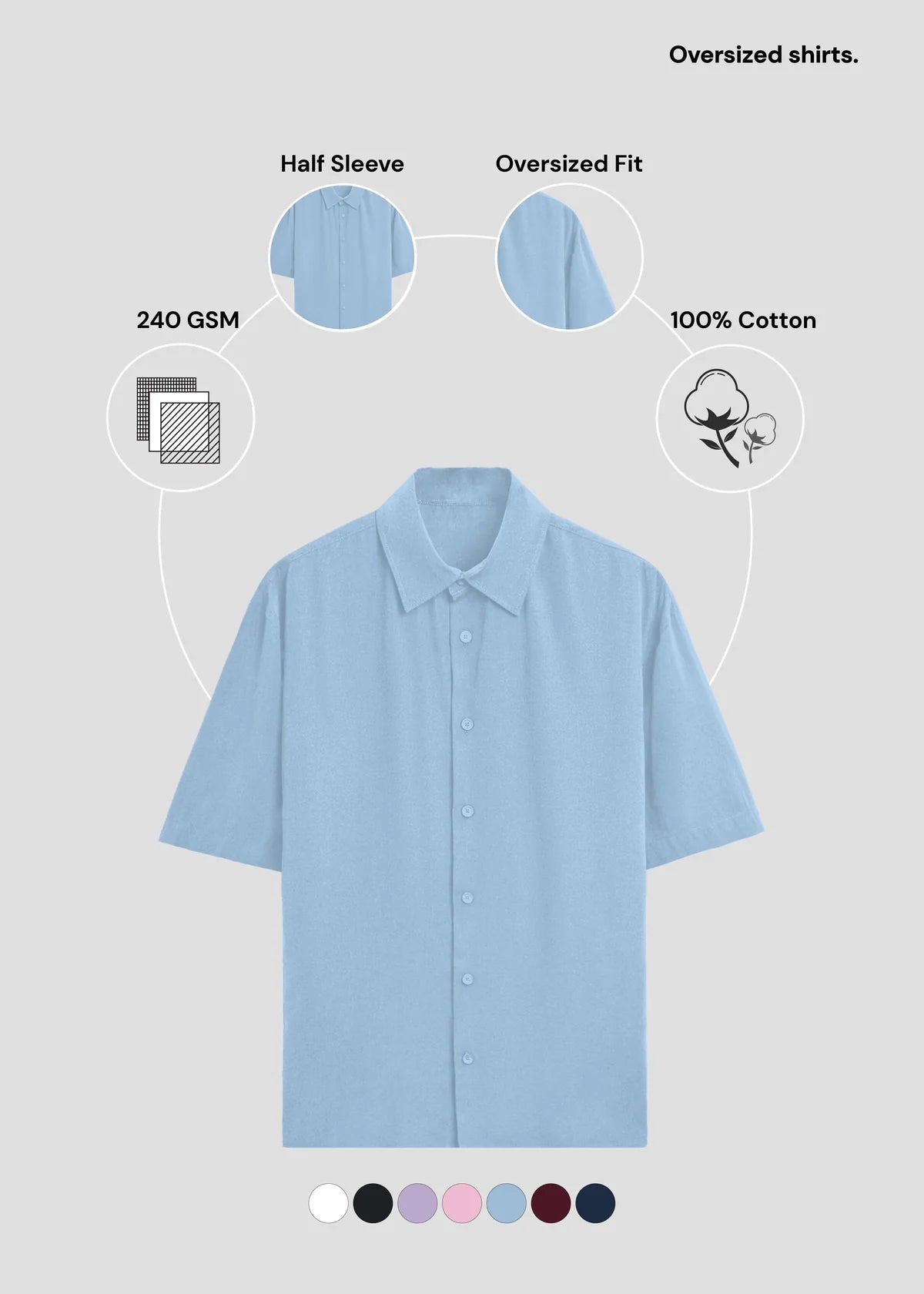 Plain Project Premium Oversized Shirt