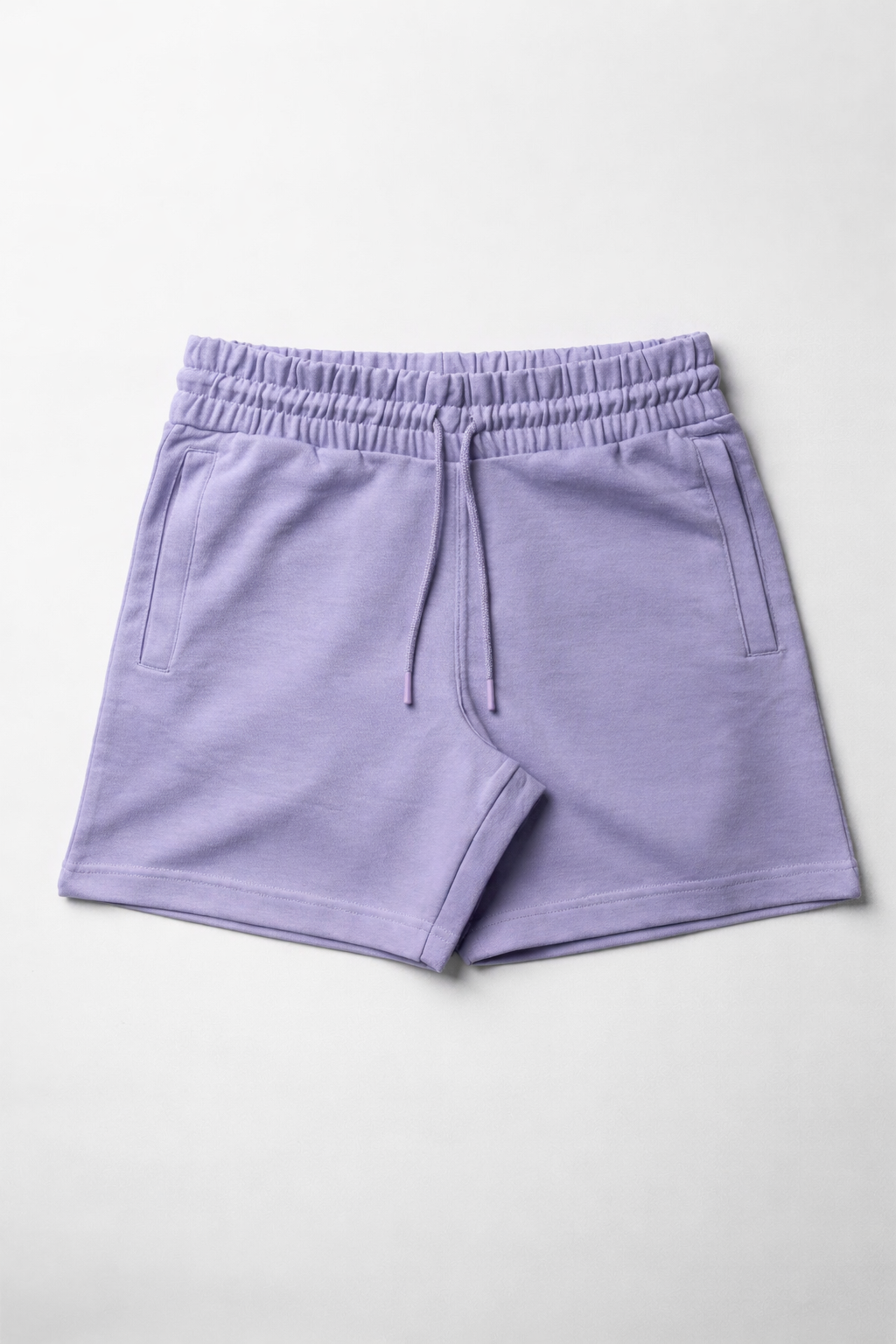 PREMIUM TERRY COTTON SHORTS- LAVENDER [280 GSM]