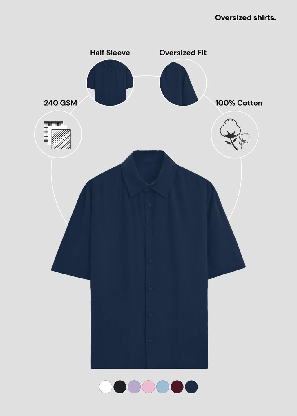 Plain Project Premium Oversized Shirt