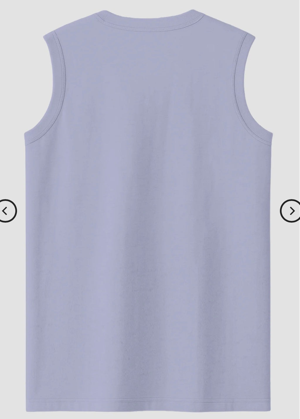 LAVENDER Men's Sleeveless T-Shirt [180 GSM, 100% COTTON]