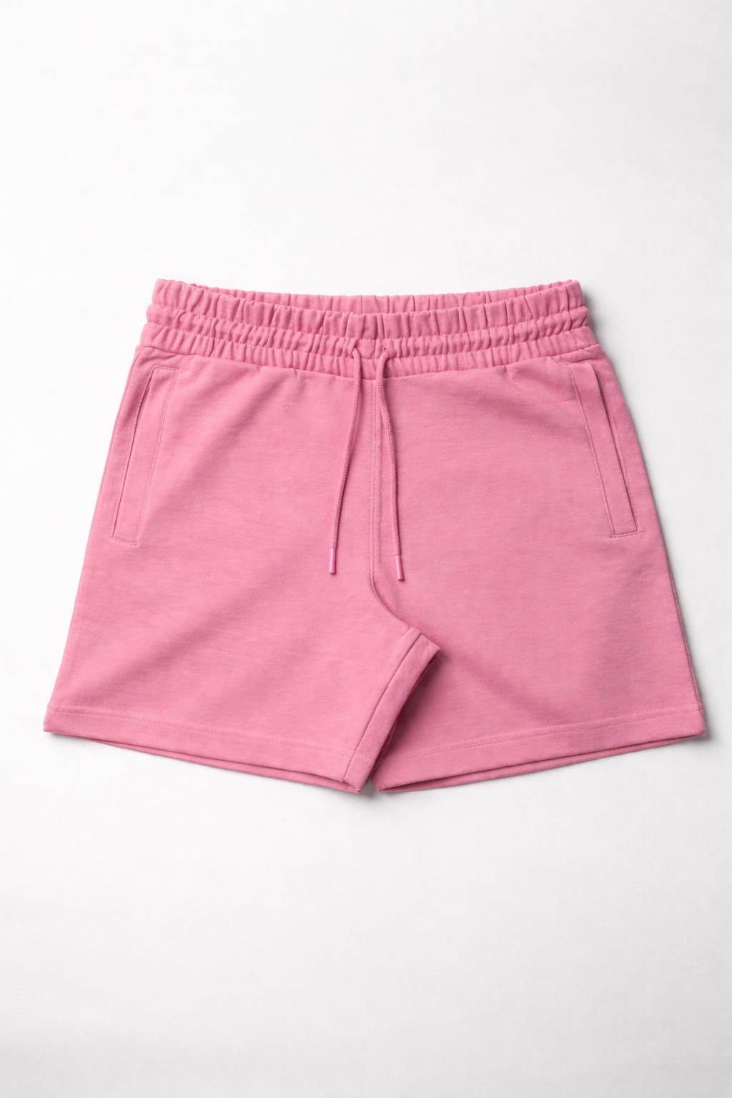 PREMIUM TERRY COTTON SHORTS- BERRY PINK  [280 GSM]