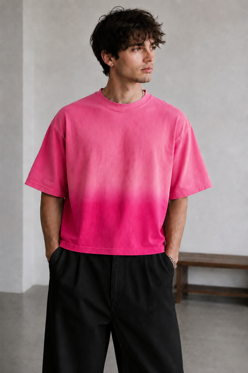 Gradient Wash Boxy Tee