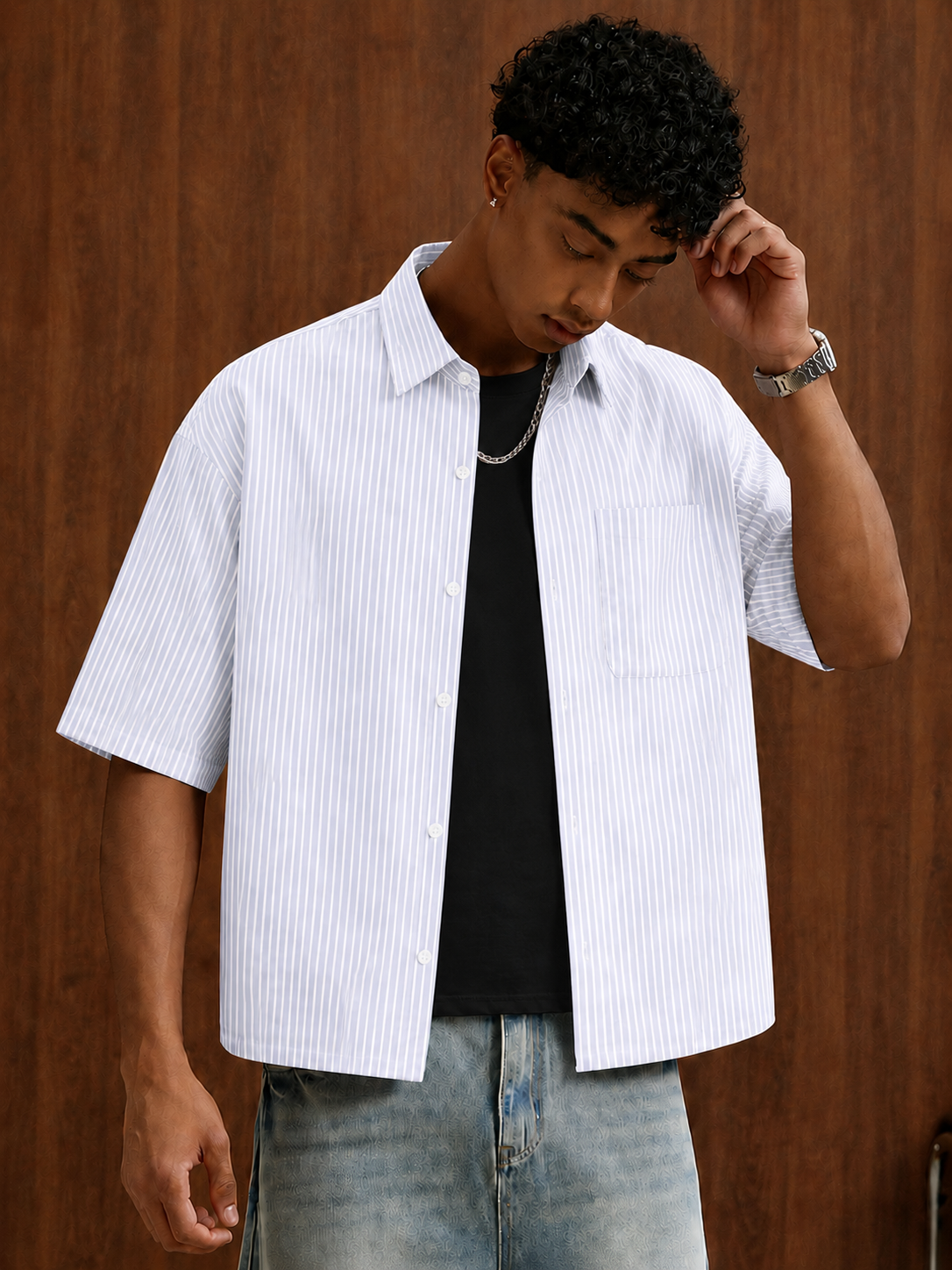 Oxford Signature Boxy Shirt