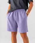 PREMIUM TERRY COTTON SHORTS- LAVENDER [280 GSM]