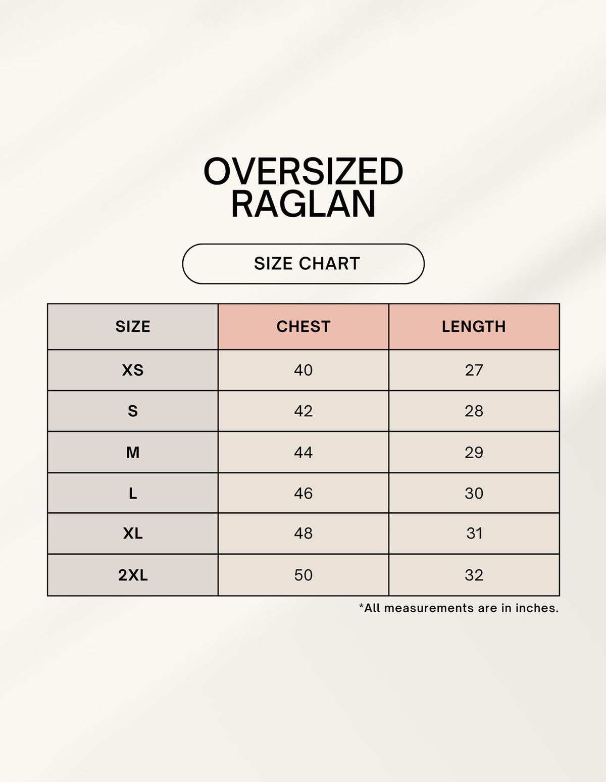 Urban Raglan Oversized T-Shirt